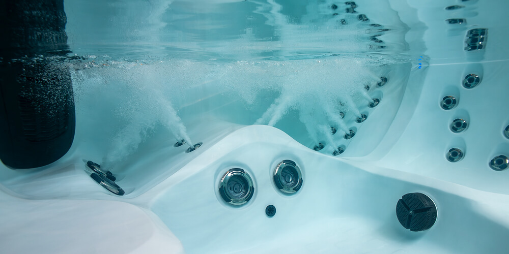 Legacy Whirlpool Acclaim hot tub.