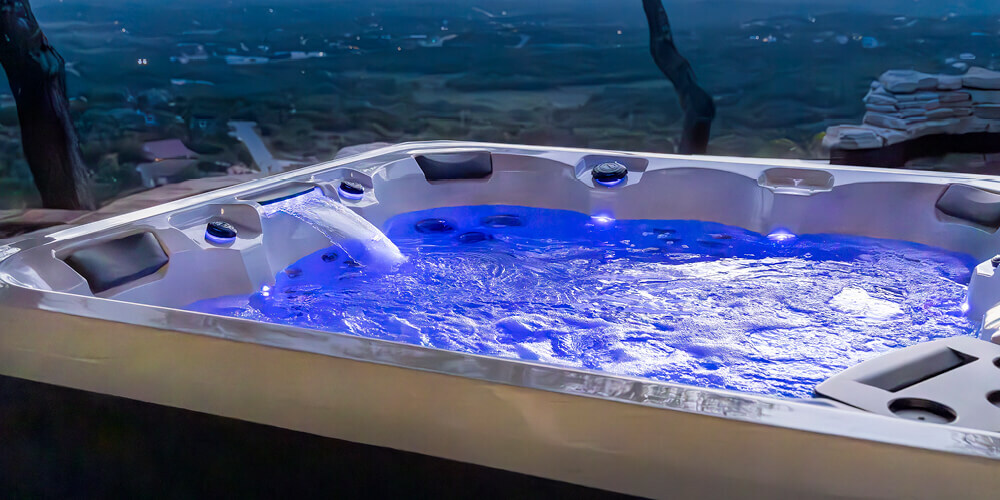 Legacy Whirlpool Acclaim hot tub.
