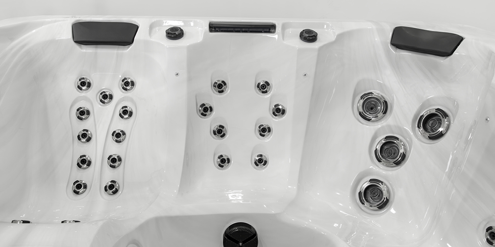 Legacy Whirlpool Enterprise hot tub.
