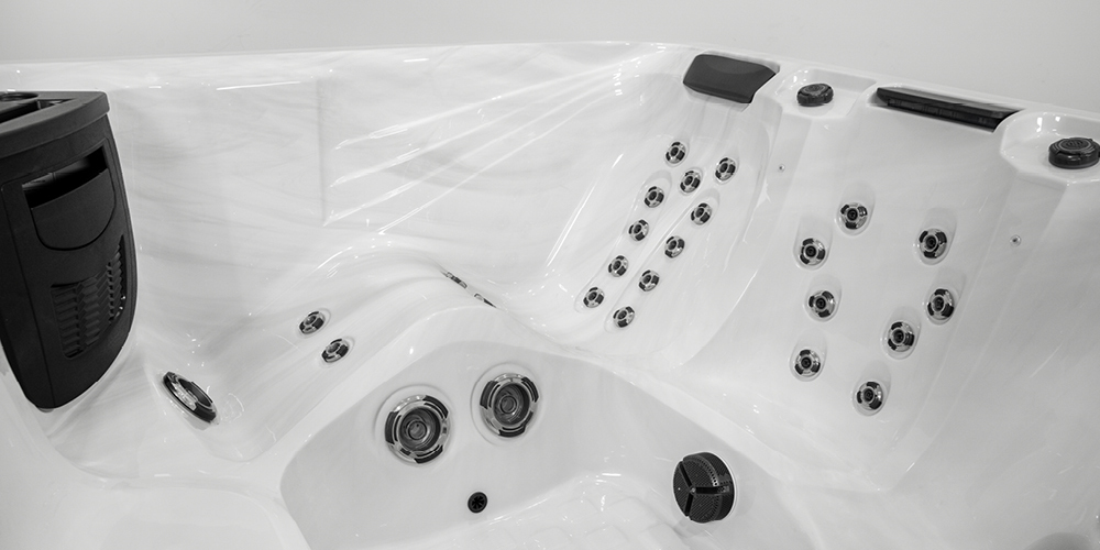 Legacy Whirlpool Enterprise hot tub.