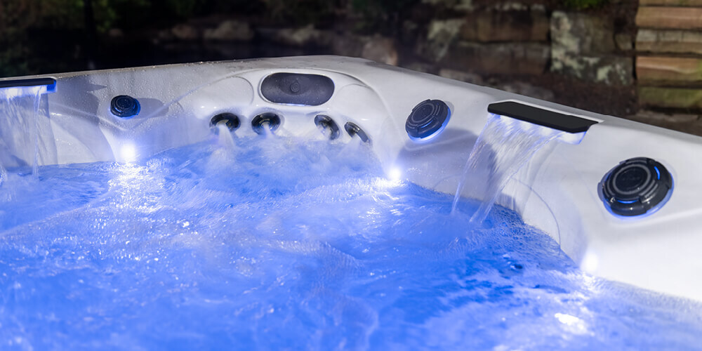 Heritage Series hot tub by Legacy Whirlpool.