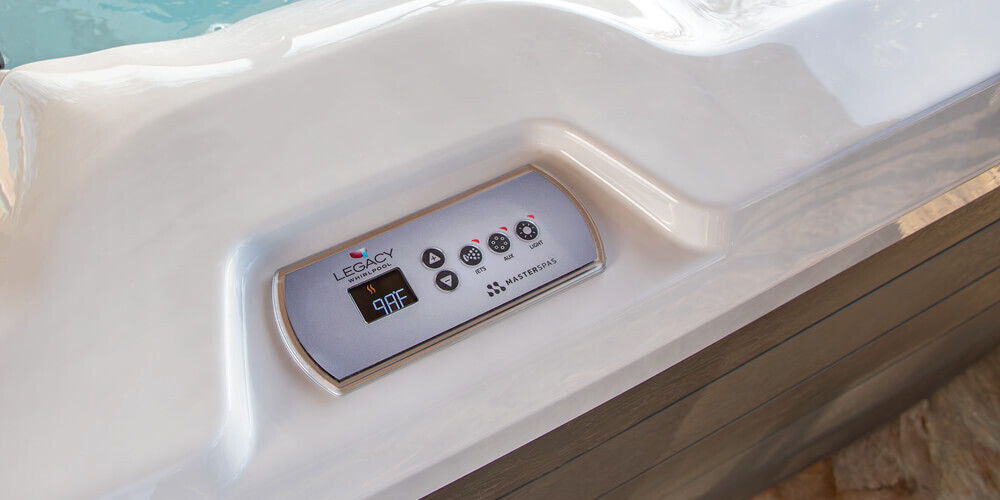 Legacy Whirlpool Inspire hot tub.