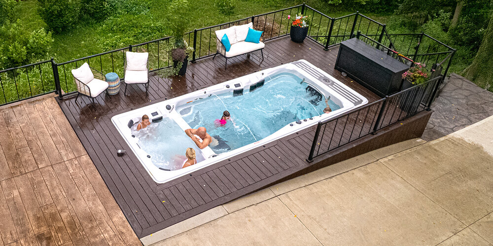 Legacy Whirlpool LW 19 swim spa.