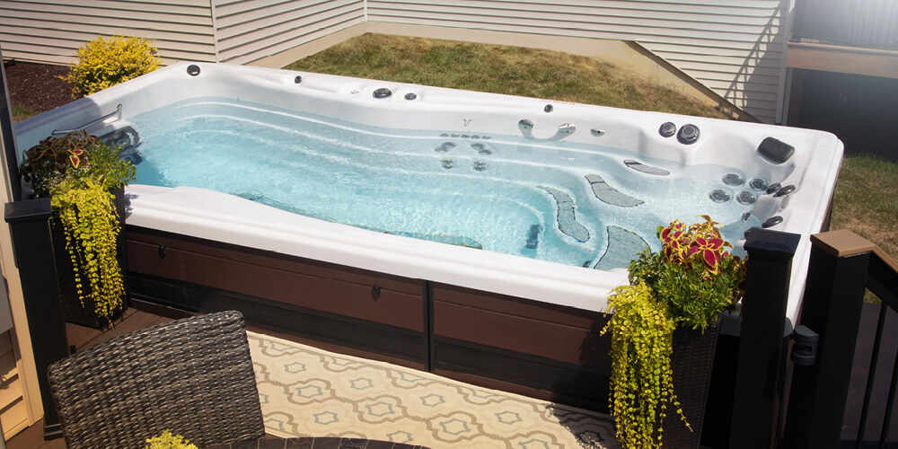 Legacy Whirlpool X-Trainer swim spa.