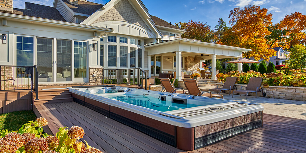 Legacy Whirlpool X-Trainer swim spa.